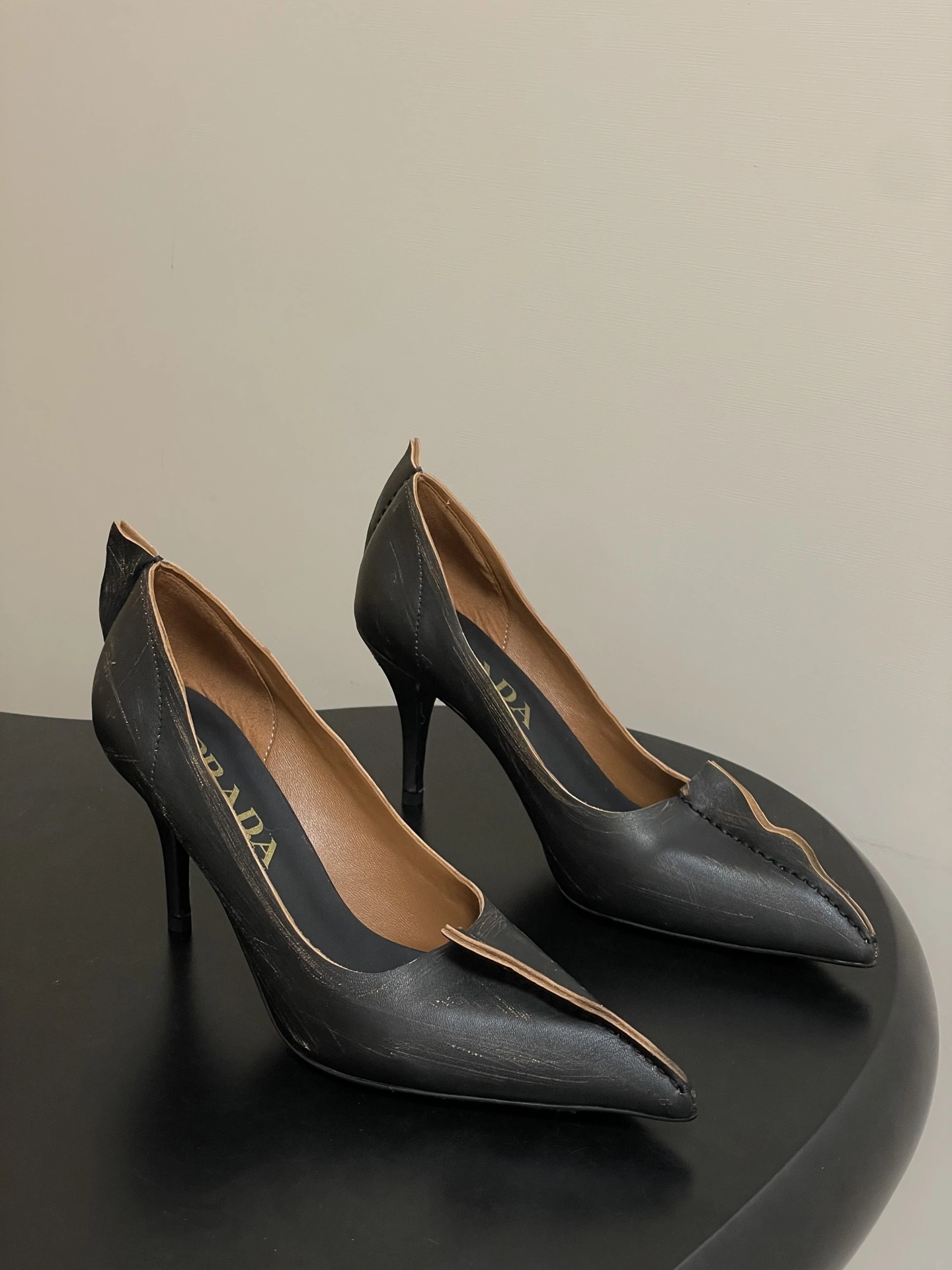 COCO-- Pr141 1I194O_V69_F0Y71_F_A085 Calfskin sheepskin Heel height ：8.5cm item:E-X198J1716